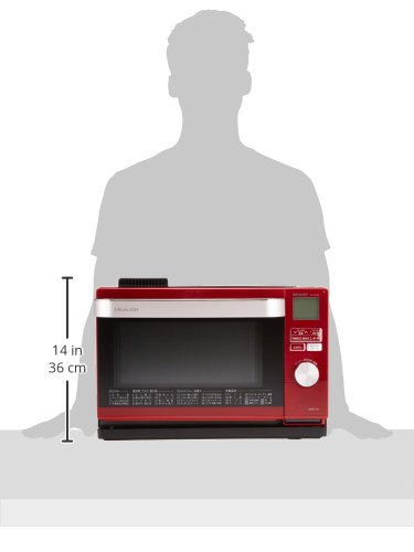 Sharp Water Oven Herushio (HEALSIO) 18L Red AX-CA200-R : Amazon